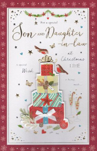 Picture of SON & DAUGHTER IN LAW CHRISTMAS CARD